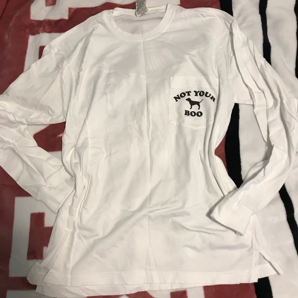 VS Pink Skull Dog Tee